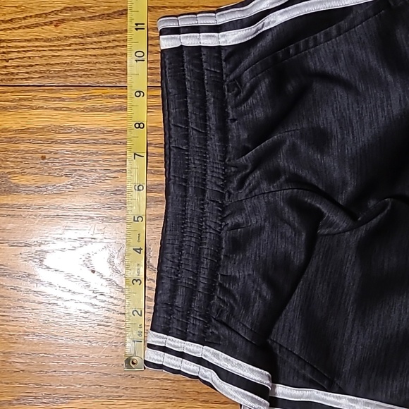Adidas Kids Charcoal Joggers with White Stripes - Size Small - Picture 6 of 11